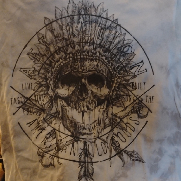 Affliction Other - Affliction Gray Graphic Tee